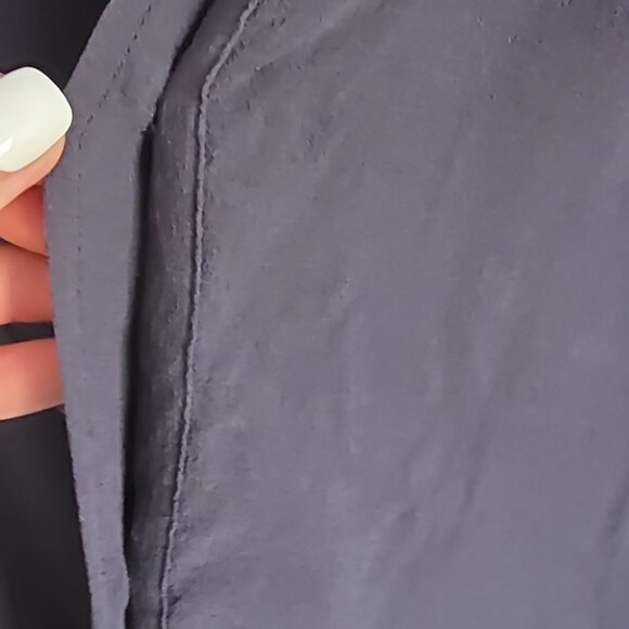 ARITZIA | Wilfred 100% SILK sheer Blouse Purple Sz XS - Picture 5 of 6